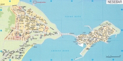 Карта Несебра