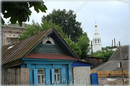 вид на Спасскую церковь с улицы Орджоникидзе