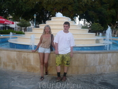 единственный фонтан в Айа Напе!!!!на центральной площади