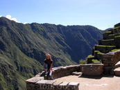 Панорама гор в древнем городе Мачу-Пикчу