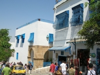 Сиди-Бу-Саид. Город, окрашенный в бело-голубые цвета.