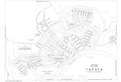 Карта Тарусы с улицами