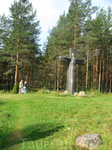 Мемориал памяти жертв зимней (финской) войны. Крест памяти. Русская сторона креста