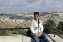 Вид на Храмовую гору. Это священное место для иудеев, христиан и мусульман.