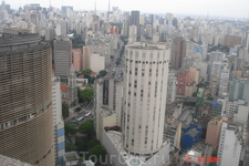 Сан-Паулу. Вид на город с самого высокого здания "Италия"