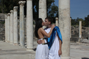 сладко сладко целуемся на Улице Декуманус древнего города .
Кстати а вы знали что у римлян поцелуй скреплял отношения влюбленной пары.
Благодаря римлянам ...