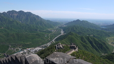 Вид с Великой китайской стены