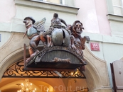 Улицы Праги. Театр марионеток