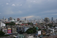 Вид на Бангкок из отеля