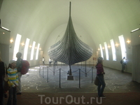 Корабль викингов &quotГокстад&quot 800 г. Музей истории кораблей викингов, Бюгдёй