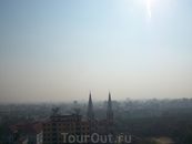 Янгон.вид с крыши отеля