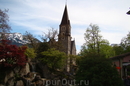 Интерлакен. Красивая и мрачная церковь Шлосскирхе (Schlosskirche), Замковая Церковь.