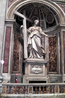 Святая равноопостольная царица Елена,привезшая в Рим частицы Животворящего Креста и Гвозди Распятия.Работа учеников Бернини.