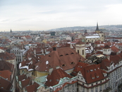Вид на Прагу со Староместской Ратуши