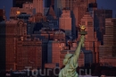 Статуя Свободы на острове Свободы, Манхэттен, Нью-Йорк