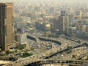 Взгляд на Каир с Каирской башни-3.