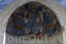 Византийскя фреска. Остатки церкви Св. Захария. 