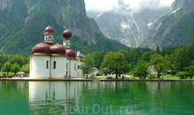 Церковь святого Варфоломея на Кёнигсзее (St. Bartholomä)