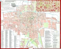 Карта Бишкека с улицами