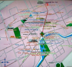 Карта города Хуньчунь