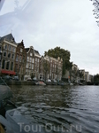 на каналах Амстердама...