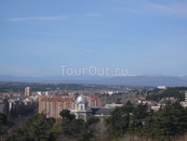 Madrid, view from the Royal Palace