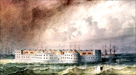 Это был самый крупный форт своего класса в середине XIX века.