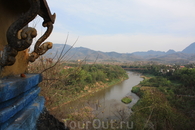 Лаос. Луанпабанг. Вид с холма Пуси.