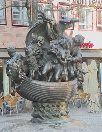 Скульптура "Корабль дураков"