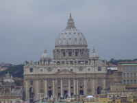Собор Св. Петра со смотровой площадки Собора Св. Архангела Михаила