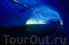 Лэрдальский тоннель - самый протяженный в Европе. 
Foto: Rolf M. Sorensen/Flaam Utvikling as