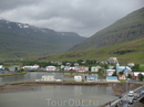 Уже на палубе парома "Норрёна" снимаю в последний раз исландскую землю...