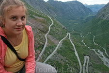 Тролльстиген - &quotлестница троллей&quot - автомобильная дорога в Норвегии. Открыта для проезда только в летний период.