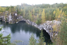 Мраморный каньон Рускеала. Иногда лучше смотреть, чем писать. 