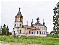 Деревенская церковь Победоносца Георгия. с. Наволочный погост