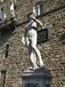 Статуя Давида (копия) площадь Синьории, Флоренция