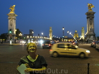 Париж, мост Александра III, триумфальные колонны,дом Инвалидов,там же музей Родена