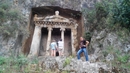 Ликийскиме гробницы в г.Фетхие (вход 5 лир с человека)