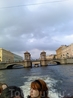 Виды с кораблика. Мост Ломоносова (снимок с телефона)