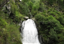 Водопад на Телецком