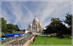 Монмартр,Sacre Coeur