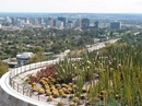 Вид на Лос-Анджелес с площадки музея Гетти