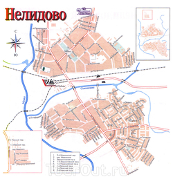 Карта Нелидово