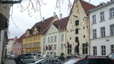 Дом Братства черноголовых – одно из немногих строений в стиле ренессанс, сохранившихся в Таллинне.