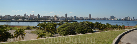 вид на Гавану с крепости эль Морро