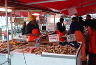 На рыбном рынке  Бергена