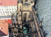 Вид с колокольни Собора Святого Вита