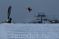 выступления райдеров на фестивале Quiksilver New Star invitational в Игоре