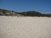 А вот такой красивый песок на пляжах Киа...
