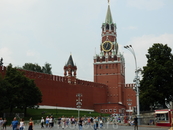 Спасская (Фроловская) башня - построена в 1491 году Пьетро Антонио Солари. Ворота  башни являются парадным въездом в Кремль. Спасской названа потому, что ...
